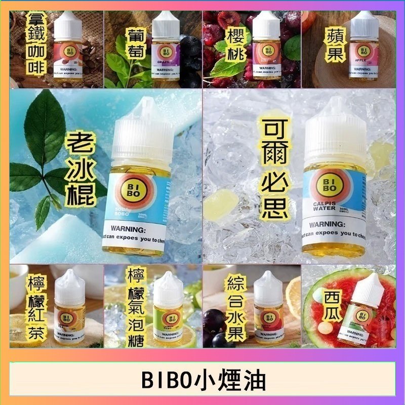 BIBO BIBO經典系列主機小煙油30ML