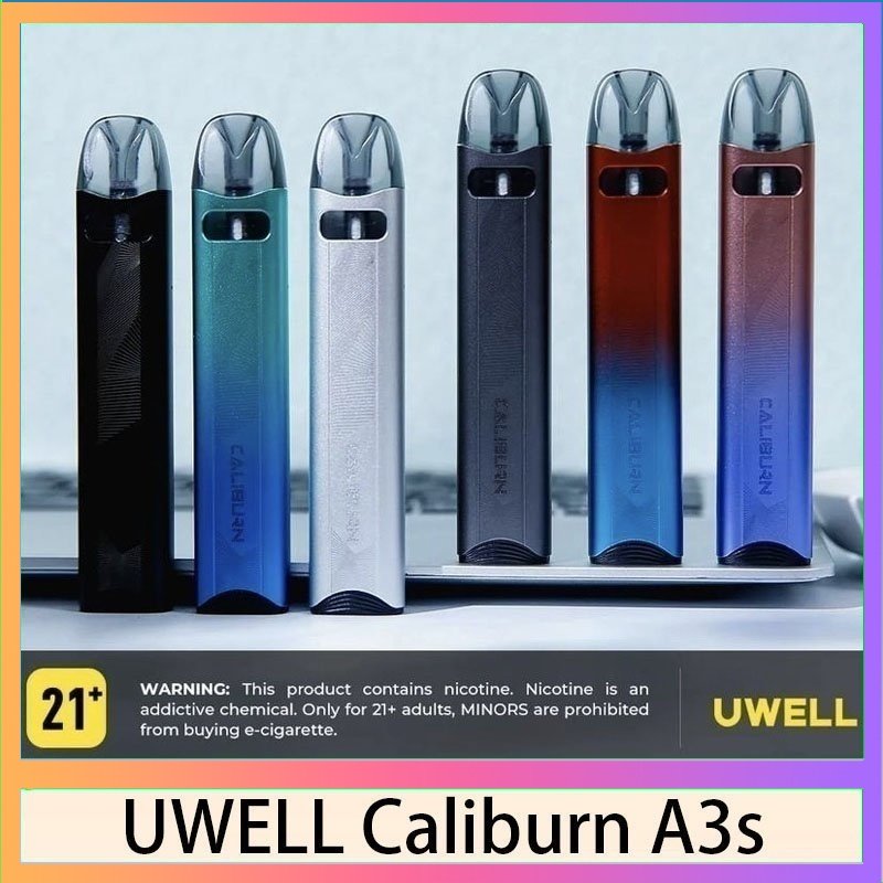 UWELL CALIBURN A3s UWELL Caliburn A3S咖哩棒A3S POD電子煙主機官網評價說明書
